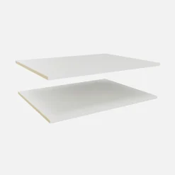 Best ADBOX 2 półki białe do szafy 75 cm