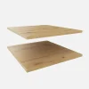 Discount ADBOX 2 półki do szafy 50 cm dąb artisan