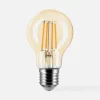 Discount LED-POL Żarówka LED barwa ciepła ORO-AMBER-E27-A60-4W-WW