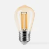 LED-POL Żarówki Ozdobne^Żarówka LED barwa ciepła ORO-AMBER-E27-ST45-4W-WW