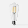 LED-POL Żarówki Ozdobne^Żarówka LED barwa ciepła ORO-CLARO-E27-ST64-7W-WW