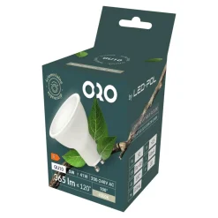 LED-POL Żarówki Klasyczne^Żarówka LED barwa neutralna ORO-ATOS-GU10-5W-DW-DIMM