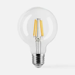 LED-POL Żarówki Klasyczne^Żarówka LED barwa neutralna ORO-CLARO-E27-G80-7W-NW
