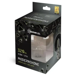 Outlet Żarówka LED E27 4,5W barwa neutralna GLOB G125 COG MODERNSHINE SPECTRUM