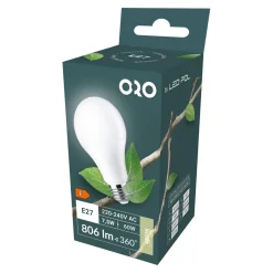 LED-POL Żarówki Klasyczne^Żarówka LED E27 8,5W barwa neutralna ORO-ATOS-E27-A60-8,5W-DW