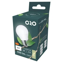 Best LED-POL Żarówka LED E27 5W barwa neutralna ORO-E27-G45-TOTO-5W-DW