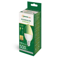Żarówki Klasyczne^Żarówka LED E14 6W barwa neutralna DIMMABLE SPECTRUM