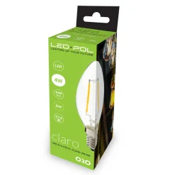 New LED-POL Żarówka LED E14 4W barwa neutralna ORO-E14-C35-FL-CLARO-4W