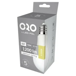 Outlet LED-POL Żarówka LED E27 10W barwa neutralna ORO-PREMIUM-E27-A60-10W-XP