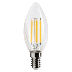 LED-POL Żarówki Klasyczne^Żarówka LED E14 6W ORO-E14-C35-FL-CLARO-6W-WW barwa ciepła