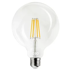 LED-POL Żarówki Klasyczne^Żarówka LED E27 8W ORO-E27-G125-FL-CLARO-8W-WW barwa ciepła