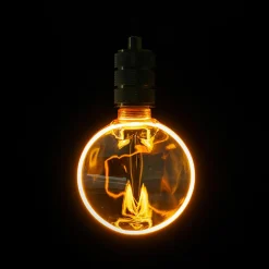 inny Żarówki Klasyczne^Żarówka LED G130 SERIA ZERO E27 4W AMBER barwa ciepła SZ61041