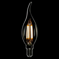 LED-POL Żarówki Klasyczne^Żarówka ozdobna LED E14 4W barwa neutralna ORO-E14-C35-FL-CLARO-FLAMI-4W