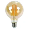 LED-POL Żarówki Ozdobne^Żarówka ozdobna LED E27 6W barwa ciepła ORO-E27-G125-FL-AMBER-6W