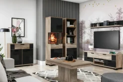 Best Furni Home Ława rozkładana na kolumnie G-TE