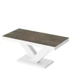 Online Ława VICTORIA MINI biała / nadruk efekt rdzy mat