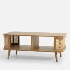 inny Stoliki Kawowe^Ława z półkami boho FABLA