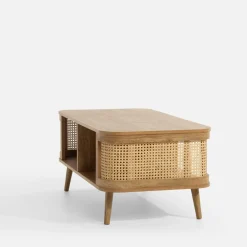 inny Stoliki Kawowe^Ława z półkami boho FABLA