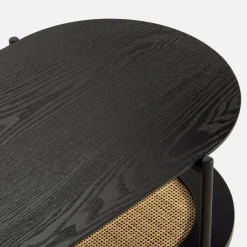 Outlet inny Ława z rattanem owalna HOMEKT