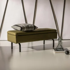 inny Ławki^Ławka ze schowkiem zielona KUSHY