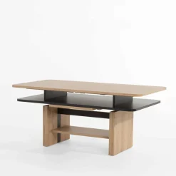 Sale inny Ławostół TARIUS dąb artisan/czarny blat