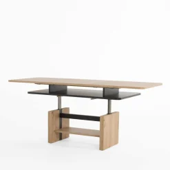 Sale inny Ławostół TARIUS dąb artisan/czarny blat