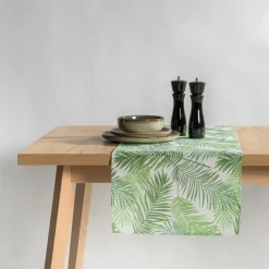 inny Obrusy, Serwetki I Bieżniki|Obrusy, Serwetki I Bieżniki^Bieżnik na stół w w liście palmy GARDENIC 40x120 cm