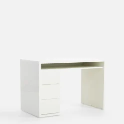 New inny Biurko z 3 szufladami ESPRESSO biały połysk