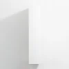 New Qubik Blenda narożna górna PIANO 15x76,5 biały mat