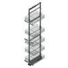 Clearance Cargo system do kuchni metal grafit 1900-2150 40/5 (120) INSIDE