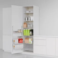 Outlet VORTUNG Cargo wysokie do szafki 60 cm, drzwi uchylne, chrom