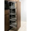Cargo wysokie do szafki 30 cm, front wysuwny, chrom