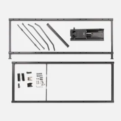 Outlet VORTUNG Cargo wysokie 60 cm z 10 przeszklonymi koszami