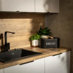 Best Prima Cucina Chlebak czarny 34x15 cm