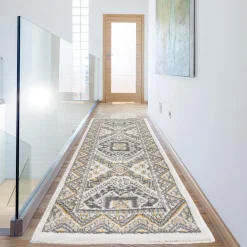 inny Chodniki|Dywany Z Krótkim Włosiem^Chodnik aztecki szary NORWAY 67x160 cm