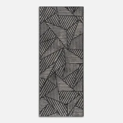 Discount inny Chodnik geometryczny antracytowy NORWAY 67x160 cm