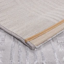 New inny Chodnik srebrny LINIE MIGUEL 80x200 cm
