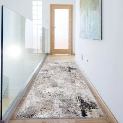 New inny Chodnik szarobeżowy PRZECIERKA LONG 80x300 cm