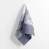 Outlet inny Ściereczka kuchenna z bawełny egipskiej biało-granatowa ANKARA 50x70 cm