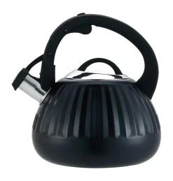 Czajniki I Kawiarki^Czajnik na gaz i indukcję retro czarny 2,5 l