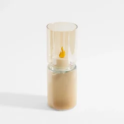 inny Dekoracje Led^Dekoracja LED amber ŚWIECZKA 18,3 cm