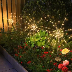 Discount Zumaline Dekoracja zewnętrzna solarna LED IP44 90 cm