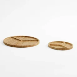 inny Miski, Patery I Półmiski^Deska do serwowania przekąsek bambusowa 30 cm
