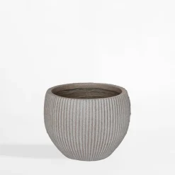 Best inny Donica ogrodowa okrągła taupe 22 cm