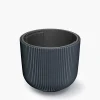 inny Donice Ogrodowe|Donice, Osłonki I Kwietniki^Doniczka antracytowa MILLY 29,8 cm
