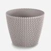 inny Donice Ogrodowe|Donice, Osłonki I Kwietniki^Doniczka mocca SPLOFY 12,8 cm