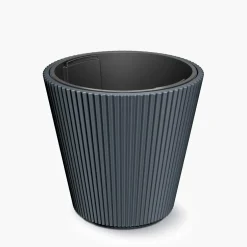 Clearance inny Doniczka stożkowata antracytowa MILLY 39 cm