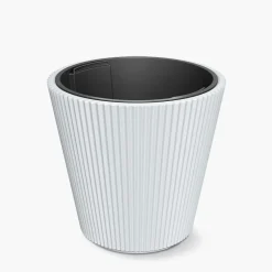 Outlet inny Doniczka stożkowata biała MILLY 39 cm