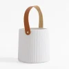 Best inny Doniczka z uchwytem biała 15 cm