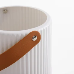 Best inny Doniczka z uchwytem biała 15 cm
